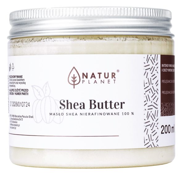 Natur Planet Masło Shea nierafinowane 200ml