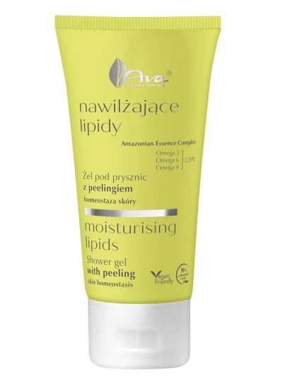 Ava Laboratorium Nawilżające Lipidy żel pod prysznic z peelingiem 150ml