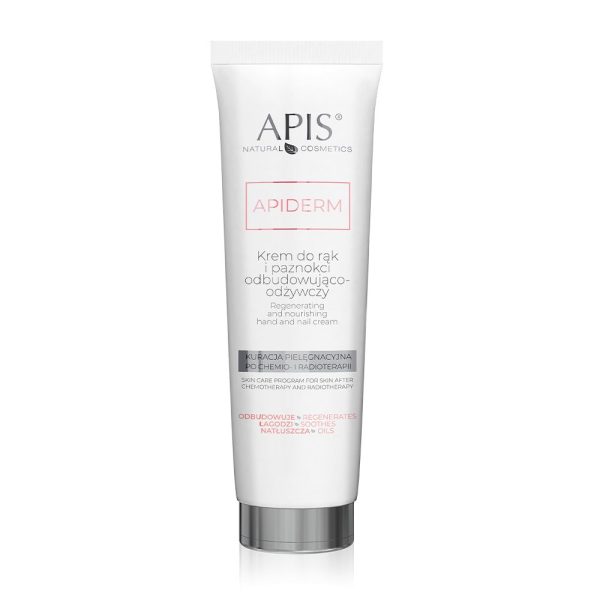 APIS Apiderm krem do rąk i paznokci odbudowująco-odżywczy 100ml