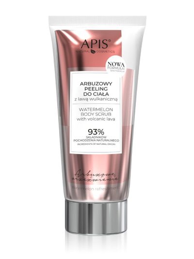 APIS Arbuzowe Orzeźwienie arbuzowy peeling do ciała z lawą wulkaniczną 200ml