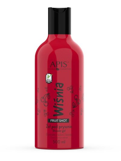 APIS Fruit Shot żel pod prysznic Wiśnia 500ml