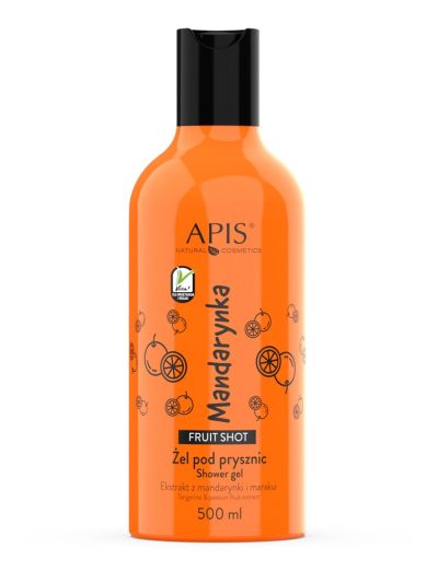 APIS Fruit Shot żel pod prysznic Mandarynka 500ml