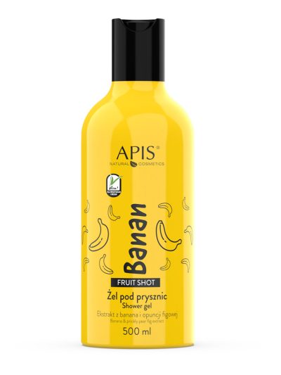 APIS Fruit Shot żel pod prysznic Banan 500ml