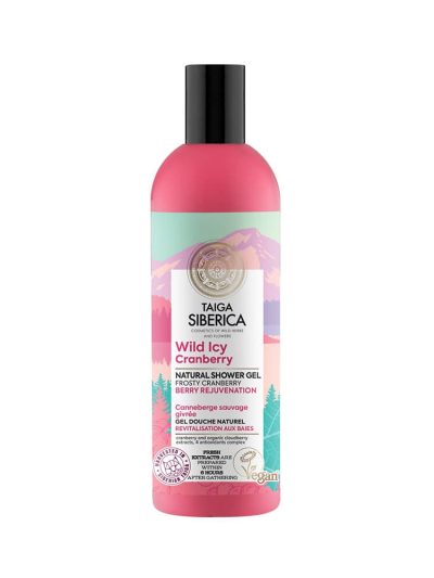 Natura Siberica Taiga Siberica naturalny żel pod prysznic z dziką żurawiną 270ml