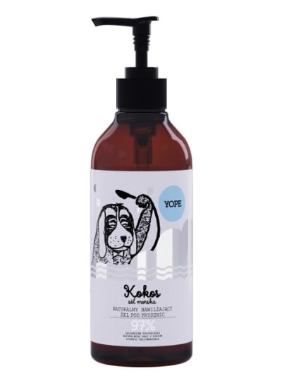 Yope Naturalny nawilżający żel pod prysznic Kokos i Sól Morska 400ml