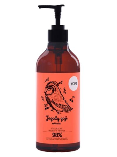Yope Naturalne mydło do rąk Jagody Goji i Wiśnia 500ml