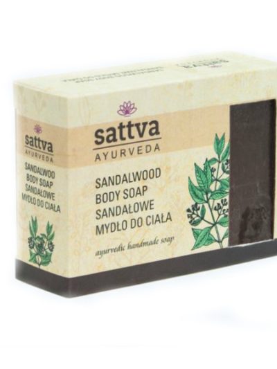 Sattva Body Soap indyjskie mydło glicerynowe Sandalwood 125g