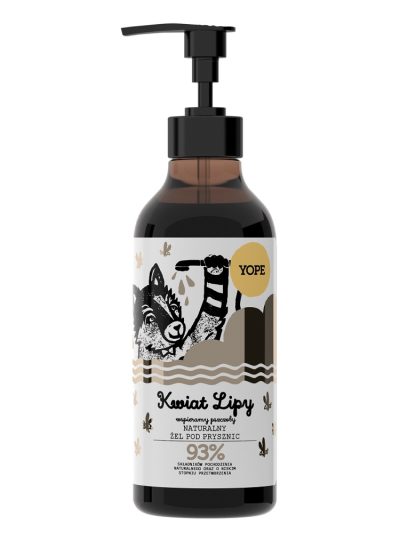 Yope Naturalny żel pod prysznic Kwiat Lipy 400ml