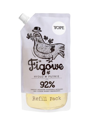 Yope Naturalne mydło w płynie Figa Refill 500ml