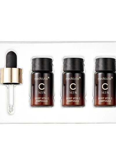 Medicube Deep Vita C Ampoule rozjaśniająco-ujędrniająca ampułka z Witaminą C 3x10ml