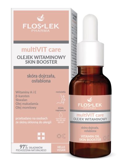 Floslek multiVIT care olejek witaminowy skin booster 30ml