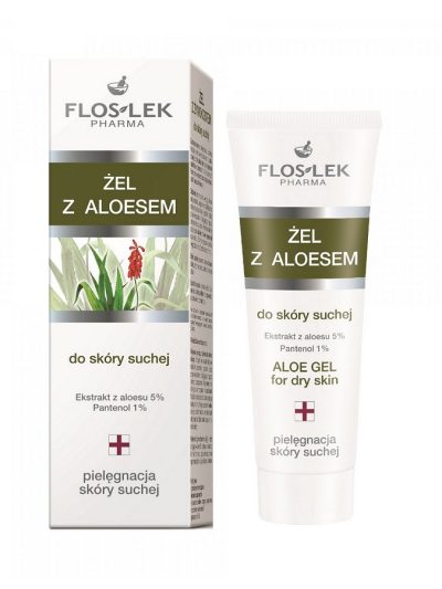 Floslek Żel z aloesem do suchej skóry 200ml
