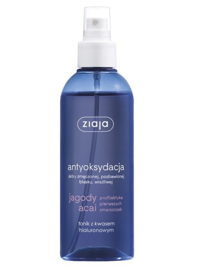 Ziaja Jagody Acai tonik z kwasem hialuronowym 200ml