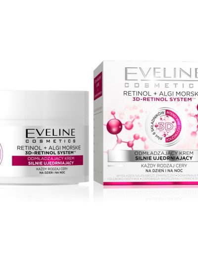 Eveline Cosmetics Retinol+ Algi Morskie odmładzający krem silnie ujędrniający dzień/noc  50ml