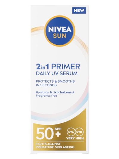 Nivea Sun Primer Daily UV serum 2w1 SPF50+ 30ml