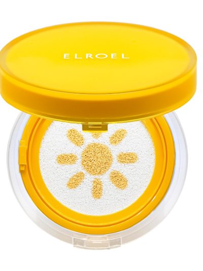 Elroel Pang Pang Yellow Sun Cushion Plus krem przeciwsłoneczny do twarzy w formie poduszeczki SPF50+ 15g