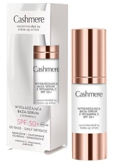 Cashmere DD Base wygładzająca baza-serum z witaminą C SPF50+ 30ml
