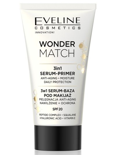 Eveline Cosmetics Wonder Match serum-baza pod makijaż 3w1 30ml