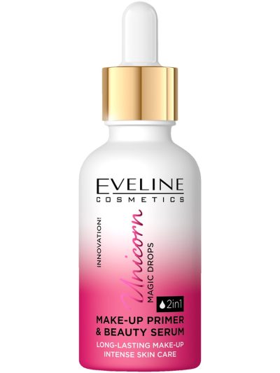 Eveline Cosmetics Unicorn Magic Drops baza-serum pod makijaż 30ml