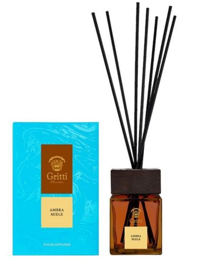 Gritti Ambra Miele dyfuzor zapachowy z patyczkami 250ml