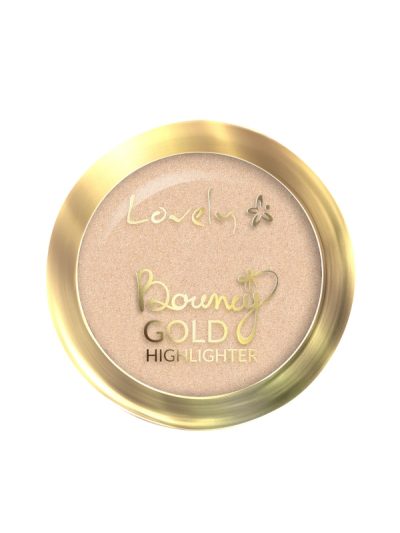 Lovely Bouncy Highlighter rozświetlacz do twarzy Gold