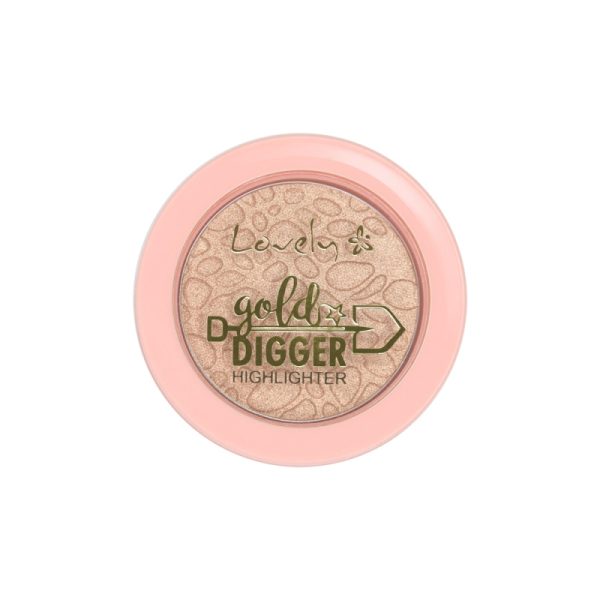 Lovely Gold Digger Highlighter rozświetlacz do twarzy