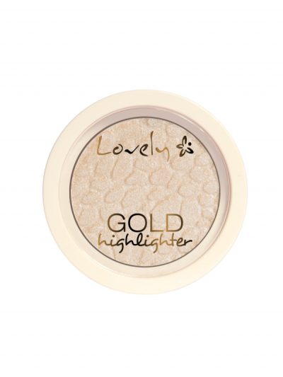 Lovely Gold Highlighter rozświetlacz do twarzy w kamieniu