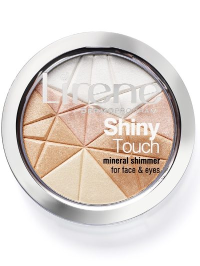 Lirene Shiny Touch Mineral Shimmer mineralny rozświetlacz do twarzy i oczu 9g