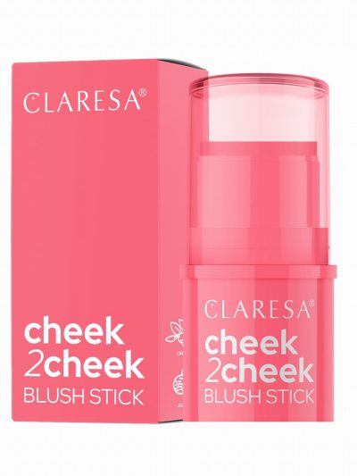 Claresa Cheek 2 Cheek róż w sztyfcie 02 Neon Coral 5.5g
