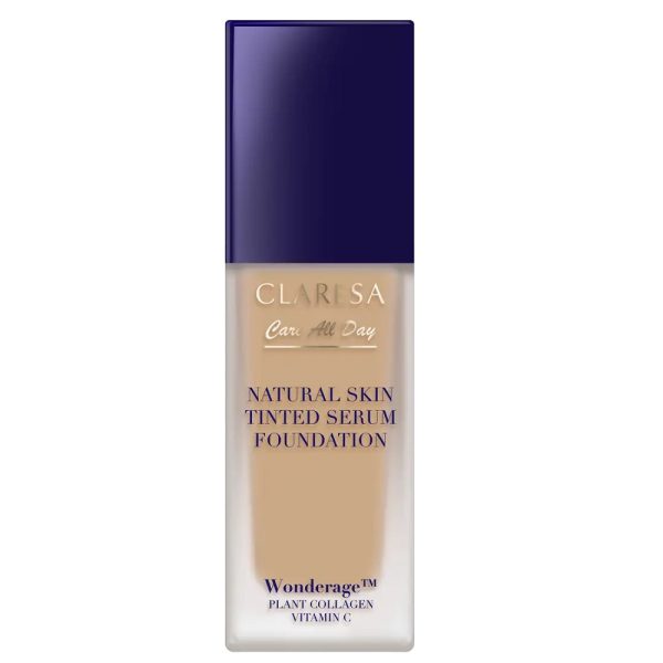 Claresa Natural Skin Tinted Serum Foundation podkład-serum z naturalnym wykończeniem 2WO Medium Olive 32ml