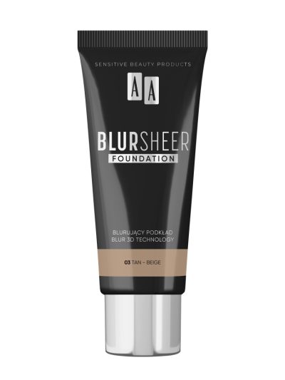 AA Blur Sheer podkład blurujący 03 Tan-Beige 30ml