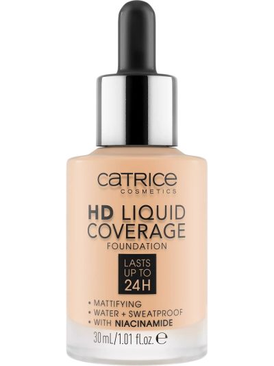Catrice HD Liquid Coverage Foundation 24H matujący podkład do twarzy 005 Ivory Beige 30ml