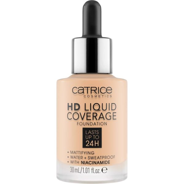 Catrice HD Liquid Coverage Foundation 24H matujący podkład do twarzy 005 Ivory Beige 30ml