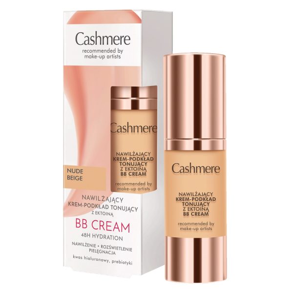 Cashmere Nawilżający krem-podkład tonujący z ektoiną Nude Beige 30ml