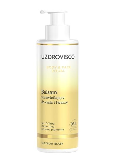 UZDROVISCO Body & Face Ritual balsam rozświetlający do ciała i twarzy 200ml