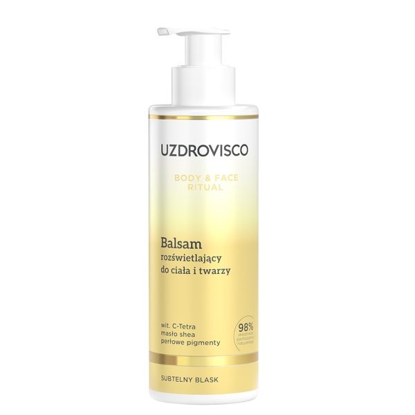 UZDROVISCO Body & Face Ritual balsam rozświetlający do ciała i twarzy 200ml