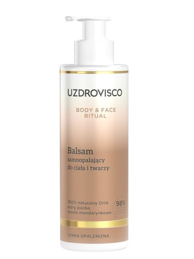 UZDROVISCO Body & Face Ritual balsam samoopalający do ciała i twarzy 200ml