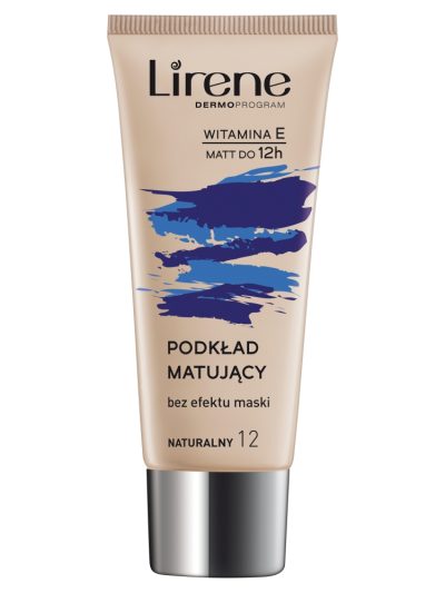 Lirene Nature Matte podkład matujący do twarzy 12 Naturalny 30ml