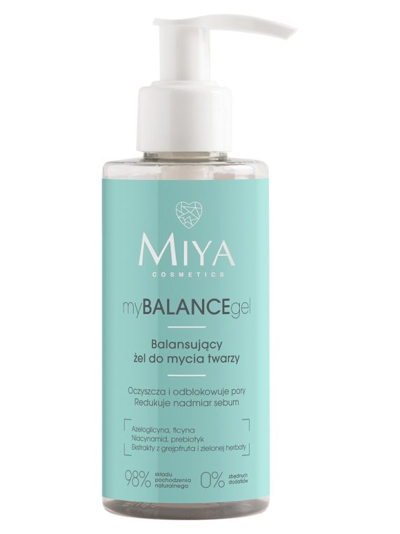 Miya Cosmetics MyBALANCEgel balansujący żel do mycia twarzy 140ml