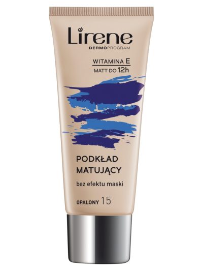 Lirene Nature Matte podkład matujący do twarzy 15 Opalony 30ml