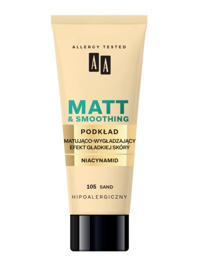 AA Make Up Matt podkład matująco-wygładzający 105 Sand 30ml