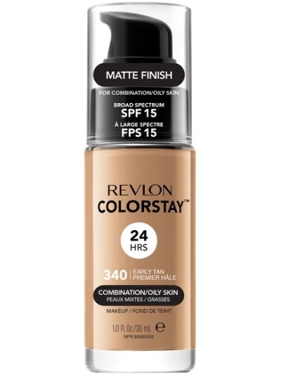 Revlon ColorStay™ Makeup for Combination/Oily Skin SPF15 podkład do cery mieszanej i tłustej 340 Early Tan 30ml