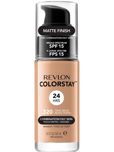 Revlon ColorStay™ Makeup for Combination/Oily Skin SPF15 podkład do cery mieszanej i tłustej 320 True Beige 30ml