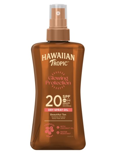 Hawaiian Tropic Glowing Protection olejek do opalania SPF20 200ml