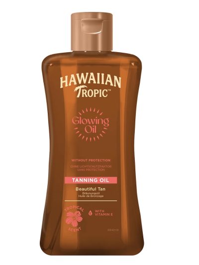 Hawaiian Tropic Glowing Oil olejek do opalania z efektem glow 200ml