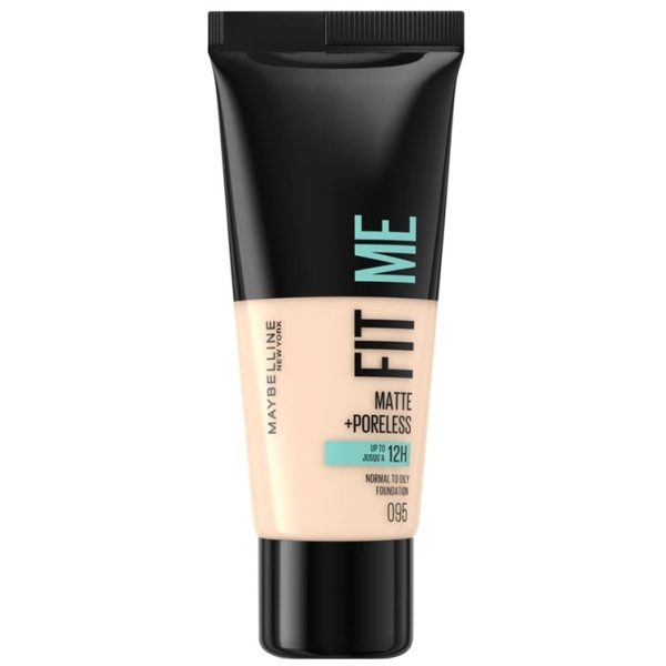 Maybelline Fit Me Matte & Poreless Foundation matujący podkład do twarzy 95 Fair Porcelain 30ml