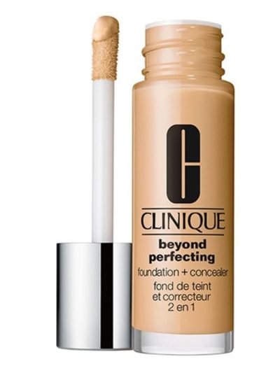 Clinique Beyond Perfecting Foundation + Concealer silnie kryjący podkład i korektor w jednym 01 Linen 30ml