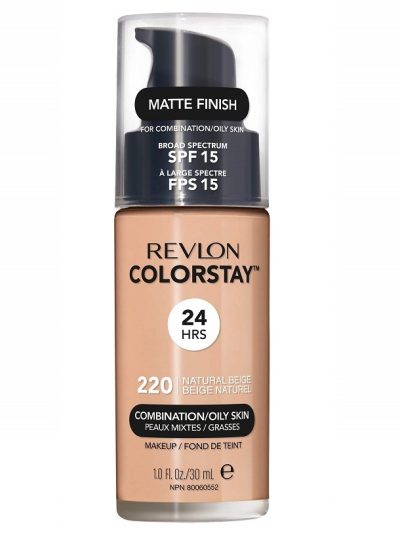 Revlon ColorStay™ Makeup for Combination/Oily Skin SPF15 podkład do cery mieszanej i tłustej 220 Natural Beige 30ml