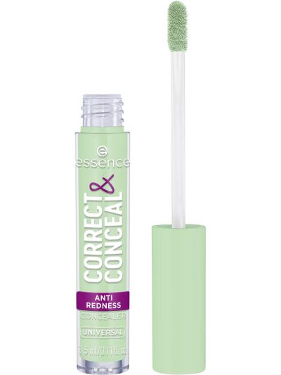 Essence Correct & Conceal korektor przeciw zaczerwienieniom 100 Universal 3.5ml