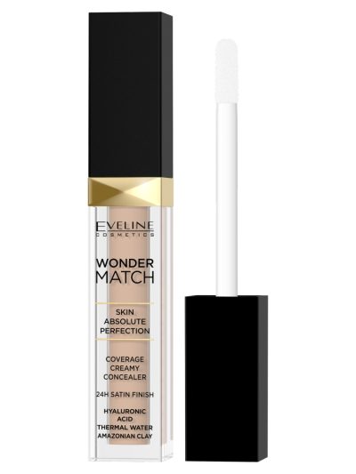 Eveline Cosmetics Wonder Match Concealer kryjący korektor w płynie 15 Natural 7ml